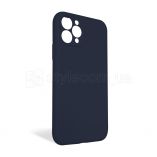 Чехол Full Silicone Case для Apple iPhone 11 Pro dark blue (08) закрытая камера (без логотипа) - купить за 136.00 грн в Киеве, Украине