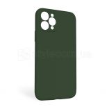 Чехол Full Silicone Case для Apple iPhone 11 Pro Max atrovirens green (54) закрытая камера (без логотипа) - купить за 135.66 грн в Киеве, Украине