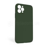 Чохол Full Silicone Case для Apple iPhone 11 Pro Max atrovirens green (54) закрита камера (без логотипу)