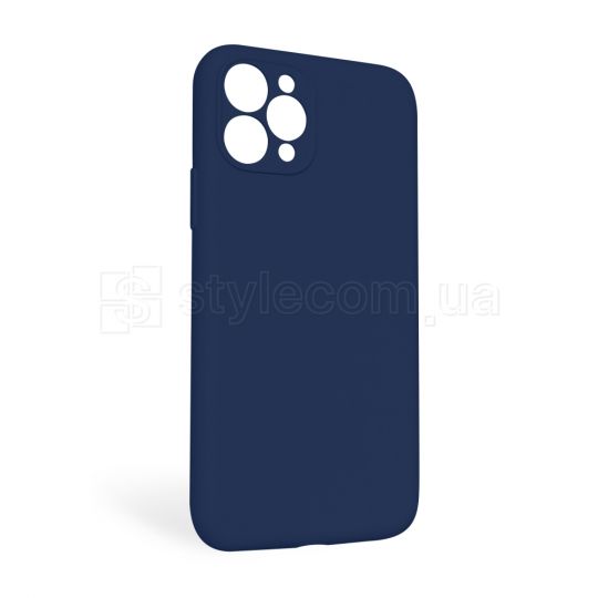 Чохол Full Silicone Case для Apple iPhone 11 Pro Max blue cobalt (36) закрита камера (без логотипу)