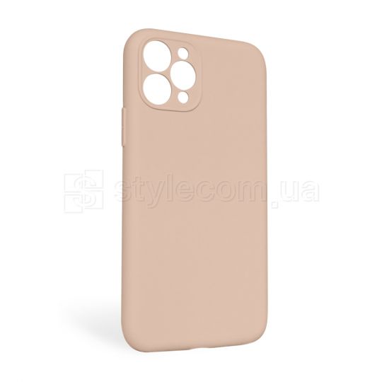 Чехол Full Silicone Case для Apple iPhone 11 Pro Max nude (19) закрытая камера (без логотипа)
