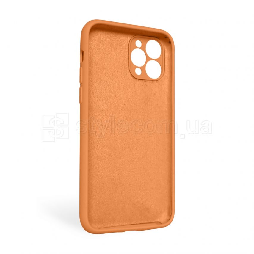 Чехол Full Silicone Case для Apple iPhone 11 Pro Max papaya (49) закрытая камера (без логотипа)