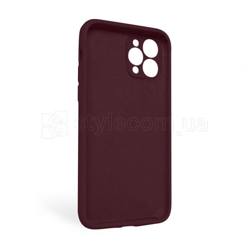 Чехол Full Silicone Case для Apple iPhone 11 Pro Max plum (57) закрытая камера (без логотипа)