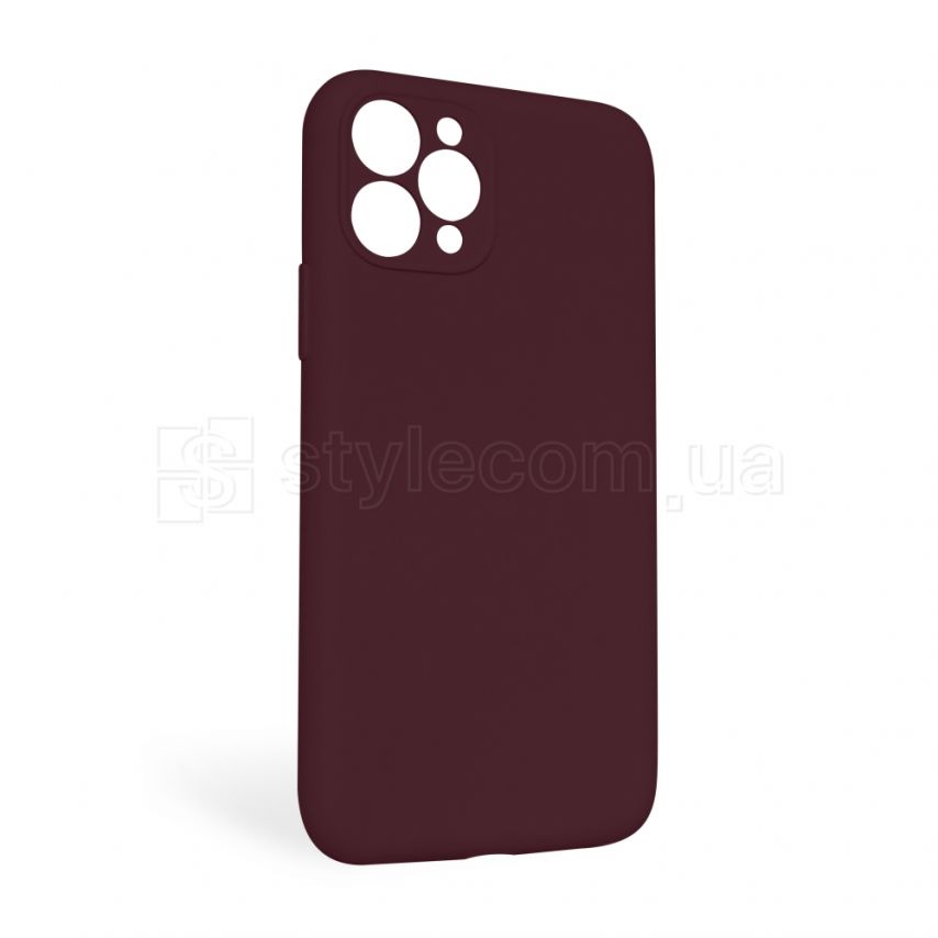 Чехол Full Silicone Case для Apple iPhone 11 Pro Max plum (57) закрытая камера (без логотипа)