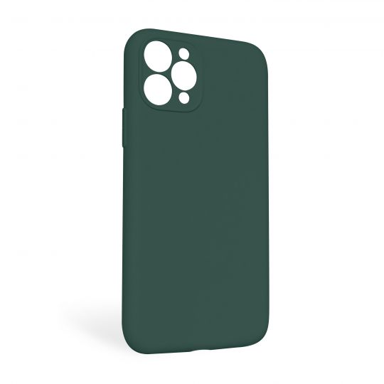 Чехол Full Silicone Case для Apple iPhone 11 Pro Max pine green (55) закрытая камера (без логотипа) - купить за 150.62 грн в Киеве, Украине