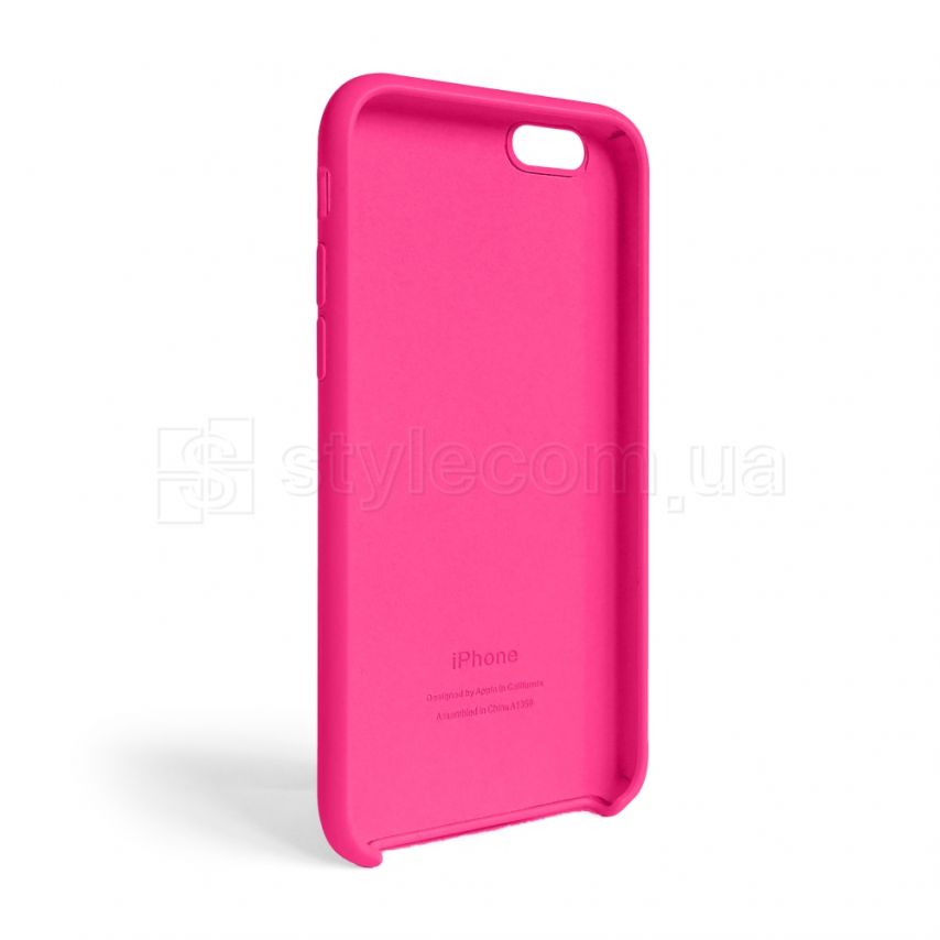 Чохол Full Silicone Case для Apple iPhone 6, 6s shiny pink (38) (без логотипу)