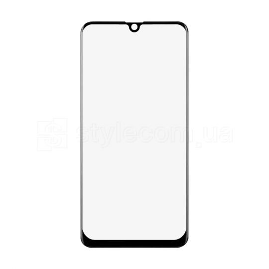Стекло дисплея для переклейки Samsung Galaxy A30/A305 (2019) с OCA-плёнкой black Original Quality