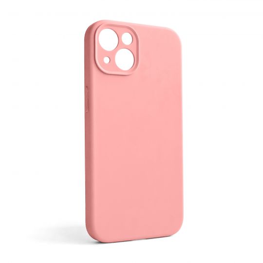 Чехол Full Silicone Case для Apple iPhone 13 light pink (12) закрытая камера (без логотипа) - купить за 150.62 грн в Киеве, Украине
