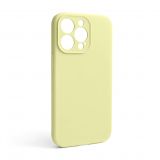 Чехол Full Silicone Case для Apple iPhone 13 Pro mellow yellow (51) закрытая камера (без логотипа)