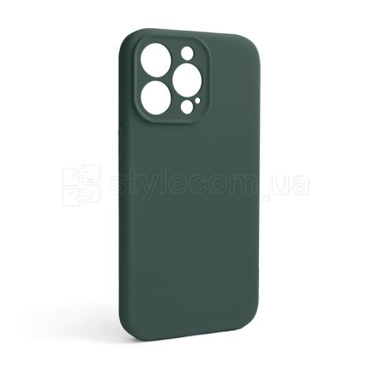 Чохол Full Silicone Case для Apple iPhone 13 Pro pine green (55) закрита камера (без логотипу)