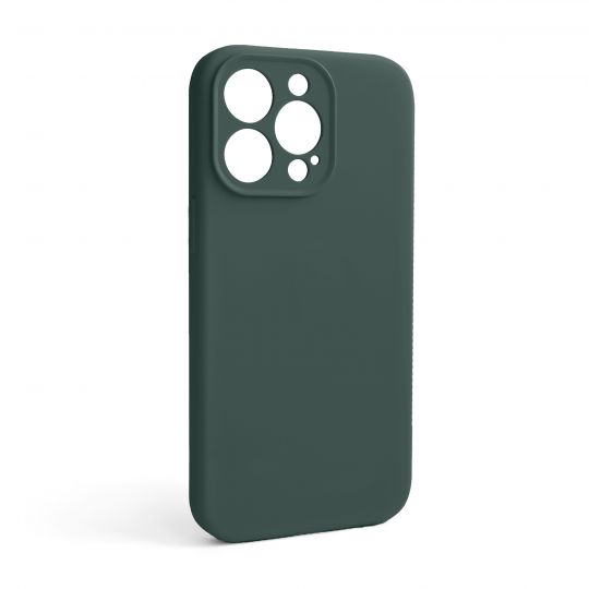 Чехол Full Silicone Case для Apple iPhone 13 Pro pine green (55) закрытая камера (без логотипа) - купить за 150.62 грн в Киеве, Украине
