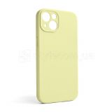 Чохол Full Silicone Case для Apple iPhone 13 mellow yellow (51) закрита камера (без логотипу)