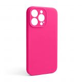Чехол Full Silicone Case для Apple iPhone 13 Pro shiny pink (38) закрытая камера (без логотипа)