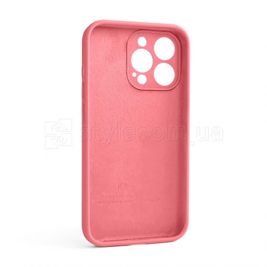 Чехол Full Silicone Case для Apple iPhone 13 Pro watermelon (52) закрытая камера (без логотипа)