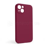 Чехол Full Silicone Case для Apple iPhone 13 rose red (37) закрытая камера (без логотипа) - купить за 135.66 грн в Киеве, Украине