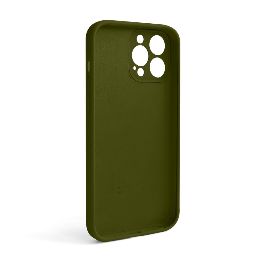 Чохол Full Silicone Case для Apple iPhone 13 Pro Max forest green (63) закрита камера (без логотипу)