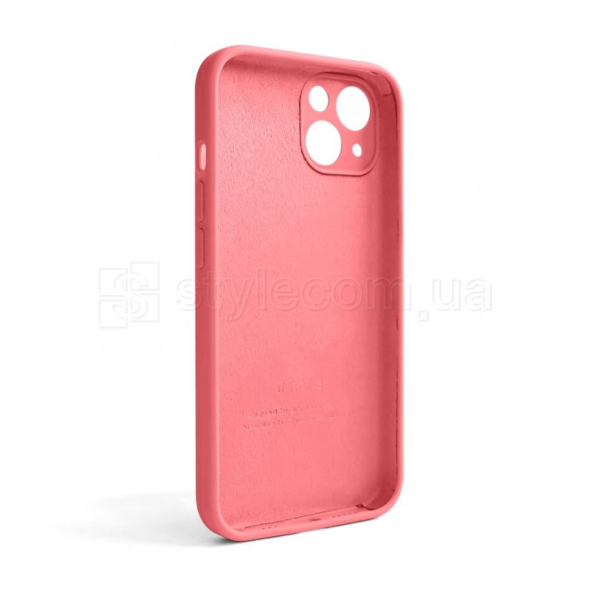 Чехол Full Silicone Case для Apple iPhone 13 watermelon (52) закрытая камера (без логотипа)