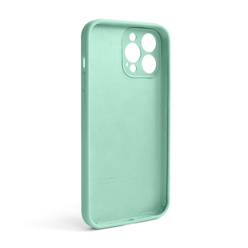 Чохол Full Silicone Case для Apple iPhone 13 Pro Max new blue (67) закрита камера (без логотипу)