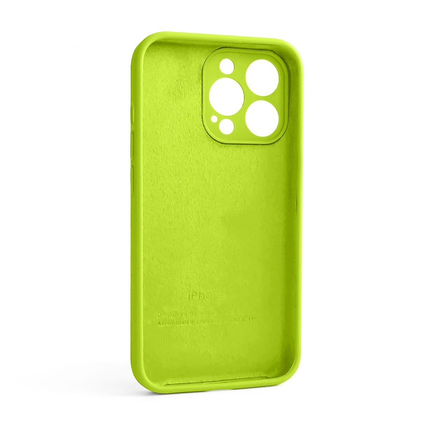 Чехол Full Silicone Case для Apple iPhone 13 Pro new shiny (64) закрытая камера (без логотипа)