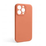 Чехол Full Silicone Case для Apple iPhone 13 Pro new peach (66) закрытая камера (без логотипа)