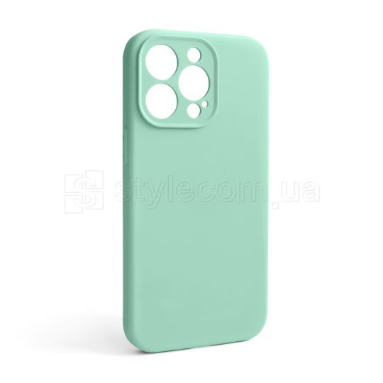 Чохол Full Silicone Case для Apple iPhone 13 Pro new blue (67) закрита камера (без логотипу)