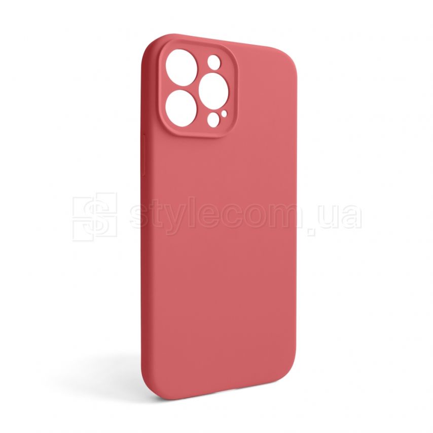 Чохол Full Silicone Case для Apple iPhone 13 Pro Max camellia (25) закрита камера (без логотипу)