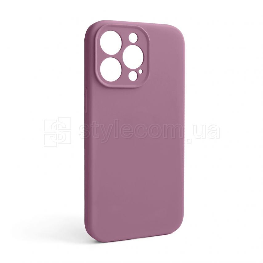 Чехол Full Silicone Case для Apple iPhone 13 Pro blueberry (56) закрытая камера (без логотипа)