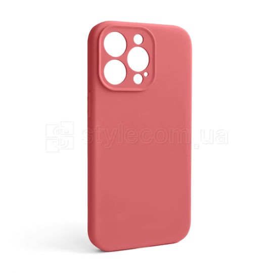 Чехол Full Silicone Case для Apple iPhone 13 Pro camellia (25) закрытая камера (без логотипа)