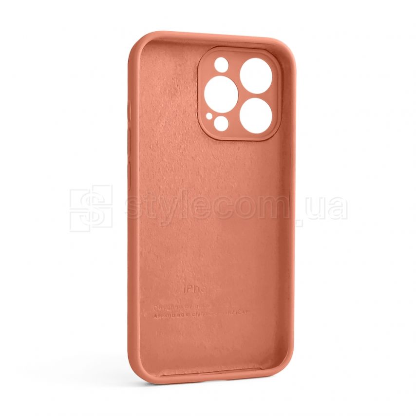 Чохол Full Silicone Case для Apple iPhone 13 Pro flamingo (27) закрита камера (без логотипу)