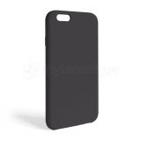 Чехол Full Silicone Case для Apple iPhone 6, 6s dark grey (15) (без логотипа)