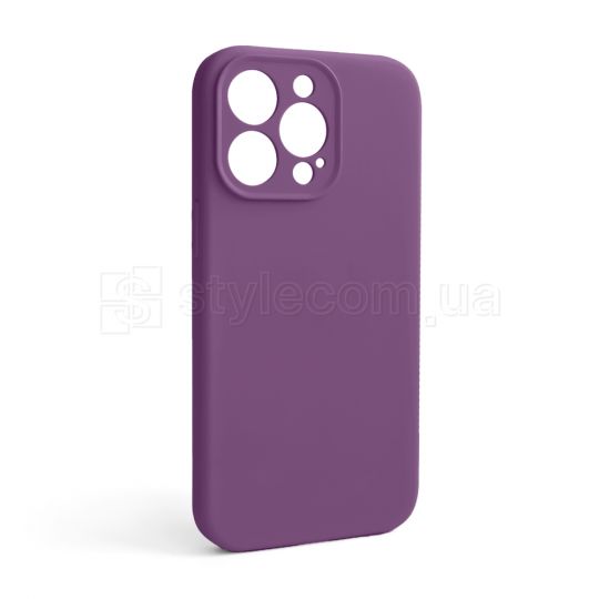 Чехол Full Silicone Case для Apple iPhone 13 Pro grape (43) закрытая камера (без логотипа)