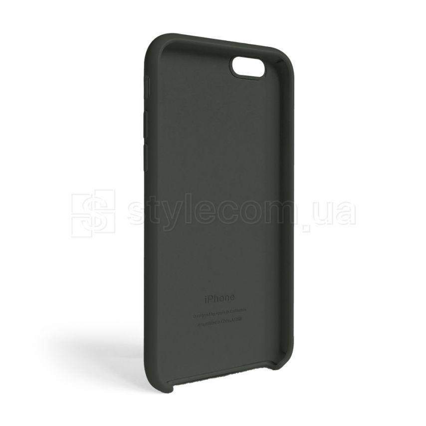 Чохол Full Silicone Case для Apple iPhone 6, 6s dark olive (35) (без логотипу)