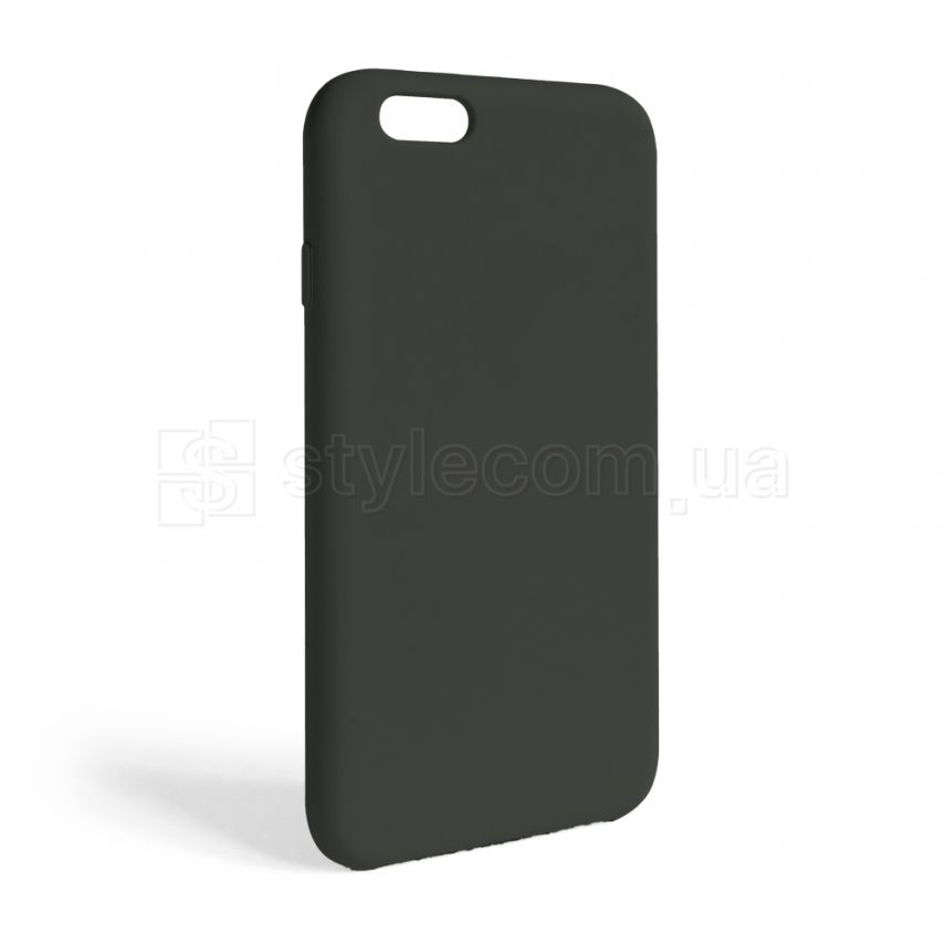 Чохол Full Silicone Case для Apple iPhone 6, 6s dark olive (35) (без логотипу)