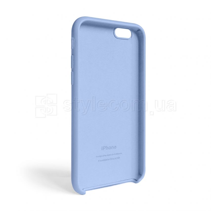 Чохол Full Silicone Case для Apple iPhone 6, 6s light blue (05) (без логотипу)