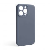Чехол Full Silicone Case для Apple iPhone 13 Pro lavender grey (28) закрытая камера (без логотипа)