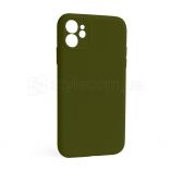 Чехол Full Silicone Case для Apple iPhone 12 forest green (63) закрытая камера (без логотипа) - купить за 136.00 грн в Киеве, Украине