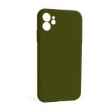 Чохол Full Silicone Case для Apple iPhone 12 forest green (63) закрита камера (без логотипу)