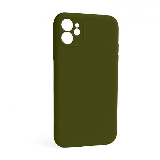 Чохол Full Silicone Case для Apple iPhone 12 forest green (63) закрита камера (без логотипу) - купити за 150.62 грн у Києві, Україні