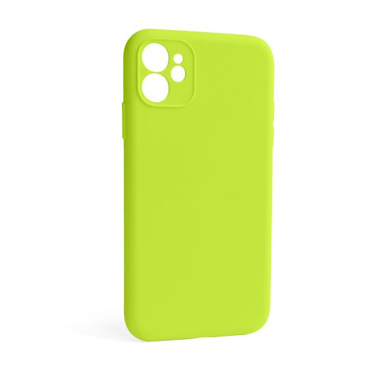 Чохол Full Silicone Case для Apple iPhone 12 new shiny (64) закрита камера (без логотипу)