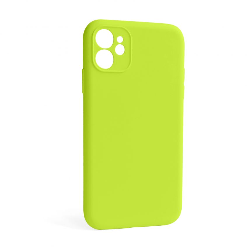 Чохол Full Silicone Case для Apple iPhone 12 new shiny (64) закрита камера (без логотипу)