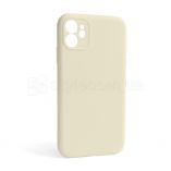 Чехол Full Silicone Case для Apple iPhone 12 antique white (10) закрытая камера (без логотипа) - купить за 141.44 грн в Киеве, Украине