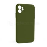 Чехол Full Silicone Case для Apple iPhone 12 army green (45) закрытая камера (без логотипа) - купить за 139.40 грн в Киеве, Украине
