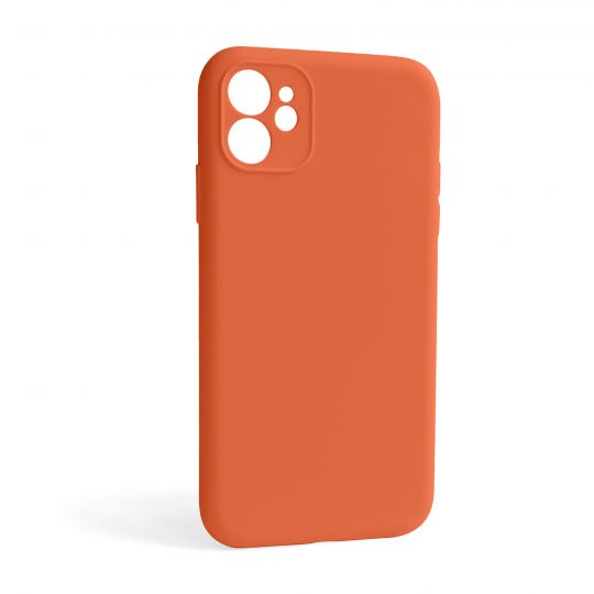 Чехол Full Silicone Case для Apple iPhone 12 apricot (02) закрытая камера (без логотипа) - купить за 150.62 грн в Киеве, Украине