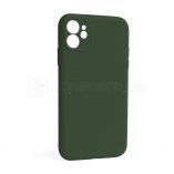 Чехол Full Silicone Case для Apple iPhone 12 atrovirens green (54) закрытая камера (без логотипа) - купить за 139.40 грн в Киеве, Украине