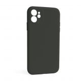 Чохол Full Silicone Case для Apple iPhone 12 dark olive (35) закрита камера (без логотипу)
