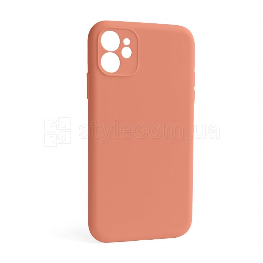 Чехол Full Silicone Case для Apple iPhone 12 flamingo (27) закрытая камера (без логотипа)