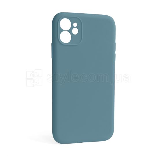 Чехол Full Silicone Case для Apple iPhone 12 cactus (60) закрытая камера (без логотипа)