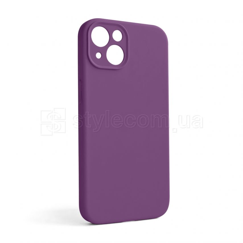 Чехол Full Silicone Case для Apple iPhone 13 grape (43) закрытая камера (без логотипа)