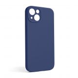 Чохол Full Silicone Case для Apple iPhone 13 blue horizon (65) закрита камера (без логотипу)
