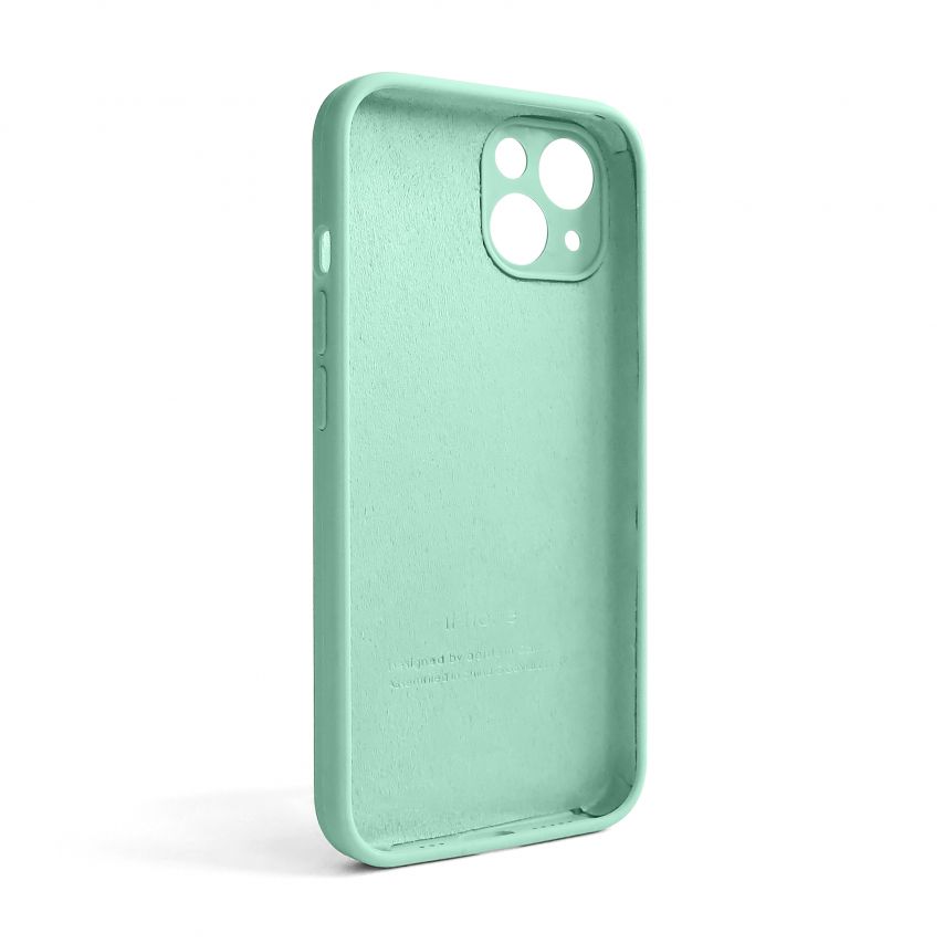 Чехол Full Silicone Case для Apple iPhone 13 new blue (67) закрытая камера (без логотипа)